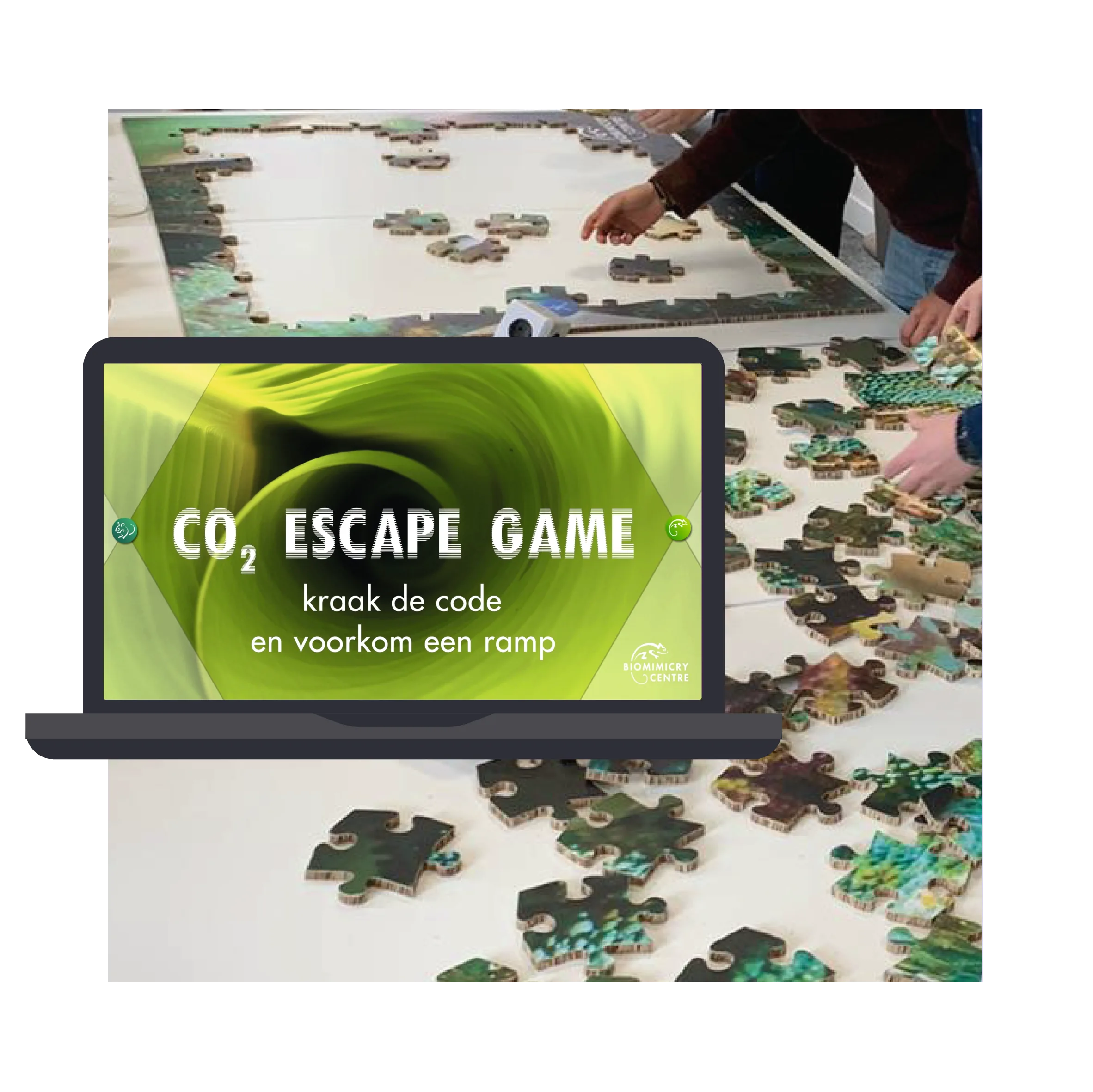 CO₂ Escape game (o.l.v. spelleider)