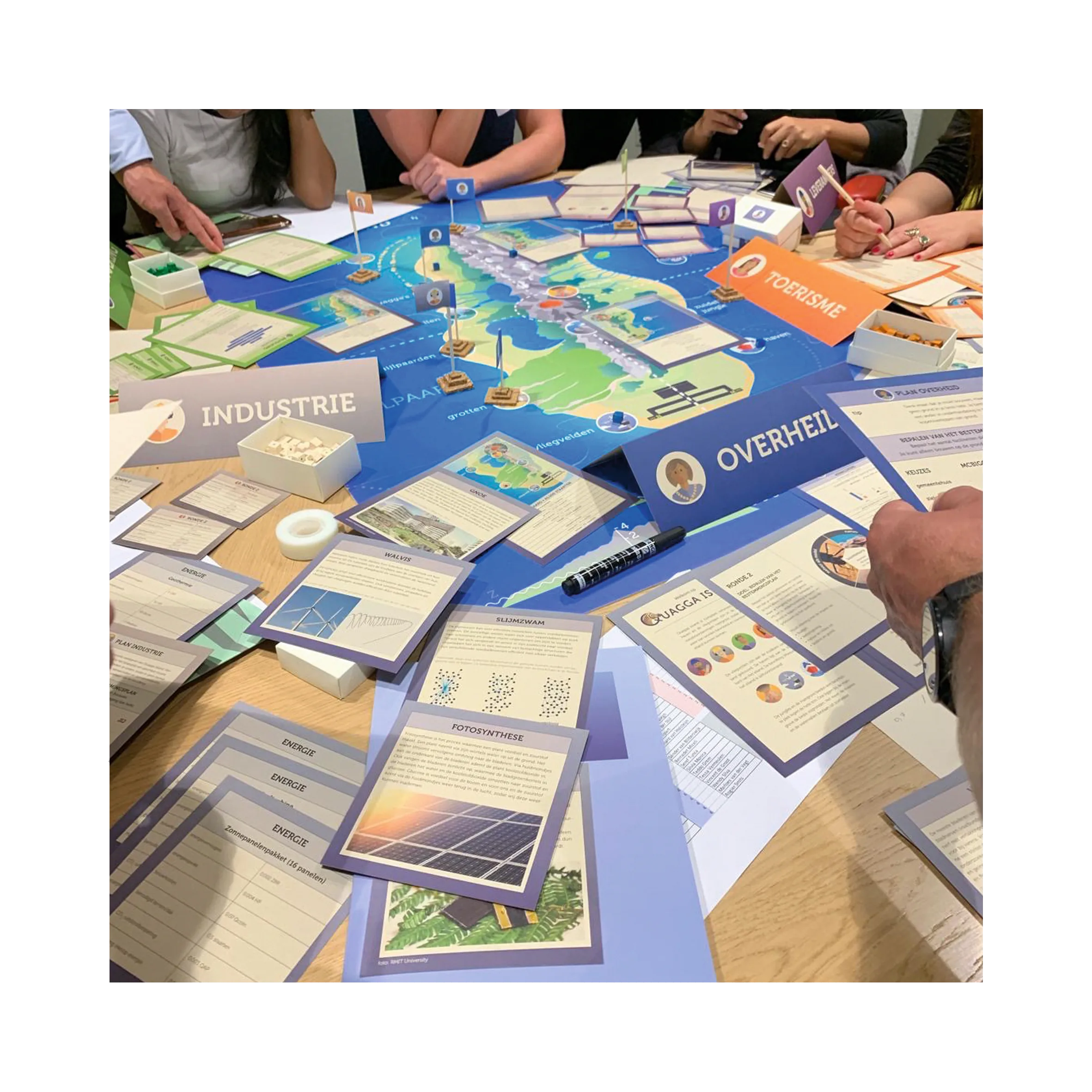 Klimaatgame Quagga Island (o.l.v. spelleider)